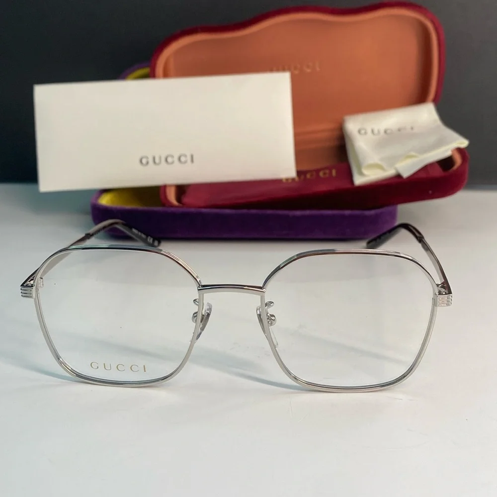 Gucci Metal Oversized GG0946O 001 Eyeglasses